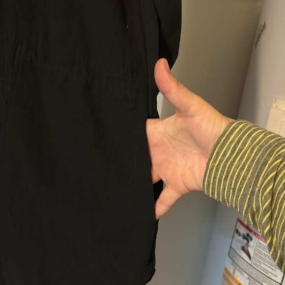 Auxo Collection XXL black 100% Cotton Light weight jacket/button up shirt. - Picture 5 of 7